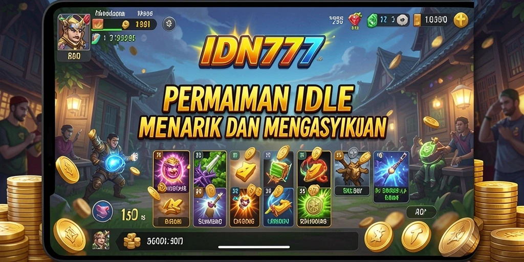 Tampilan gameplay yang seru dalam IDN777.