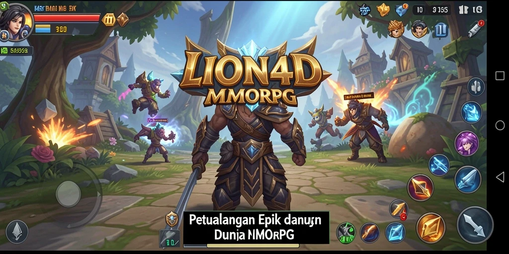 Gameplay LION4D yang memukau di dunia MMORPG.