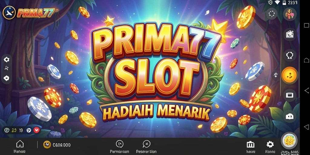 Tangkapan layar PRIMA77 menunjukkan gameplay slot yang mendebarkan.