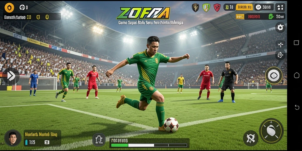 Gameplay ZOFAZA yang menegangkan dan seru.